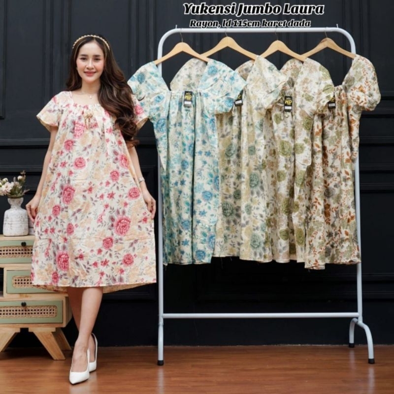 Yukensi Jumbo/Daster Singlet/Daster Lekbong/Baju Dinas Istri