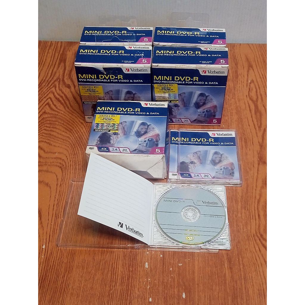 Mini DVD-R Verbatim 4x 1.4gb Handycam