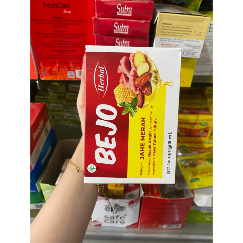 Bejo Masuk Angin Jahe Merah isi 12 Sachet