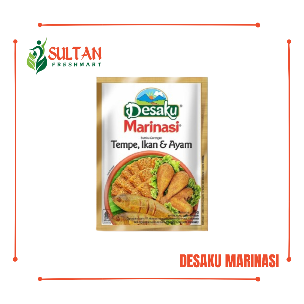 

[INSTAN] Desaku Marinasi Tempe Ikan Ayam 12,5gr