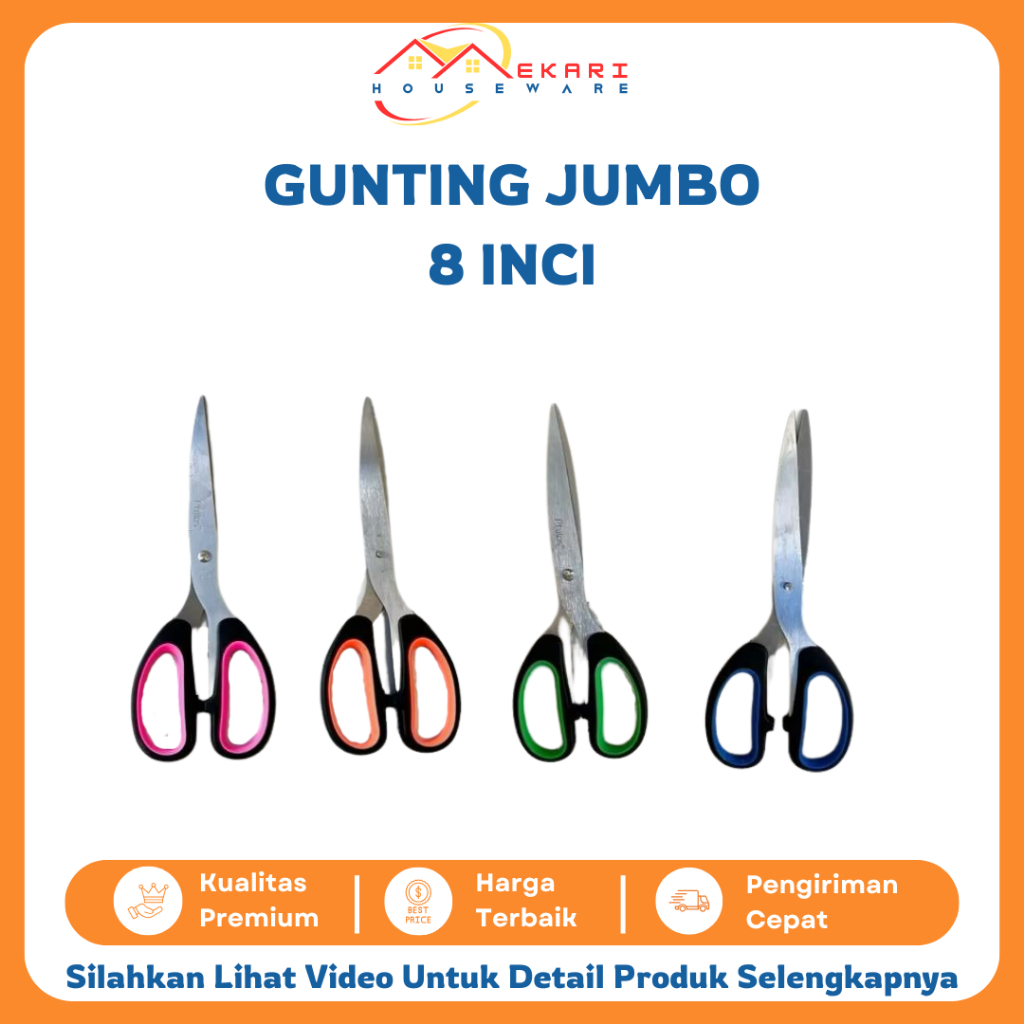 

Gunting Stainless Besar Jumbo 8 INCI Serbaguna