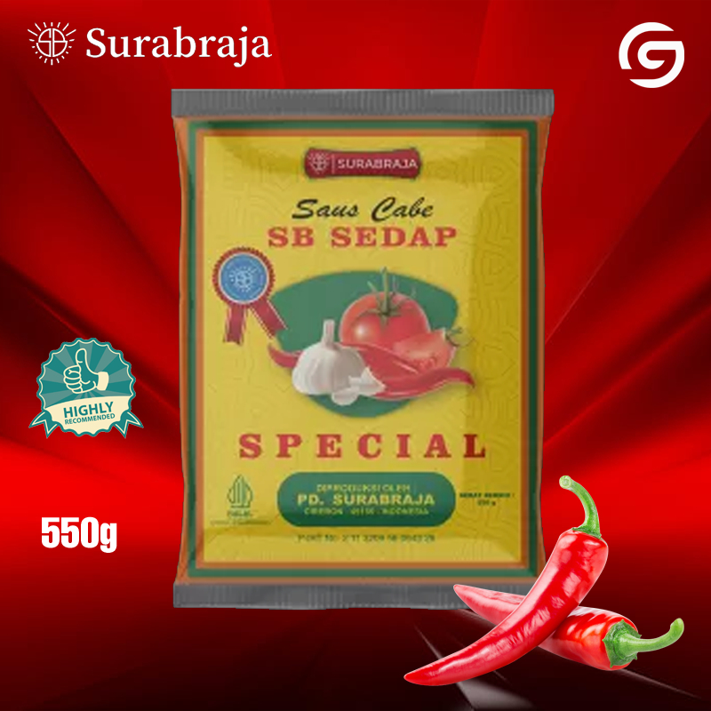 

Saus Cabe SB Sedap Spesial 550 gram