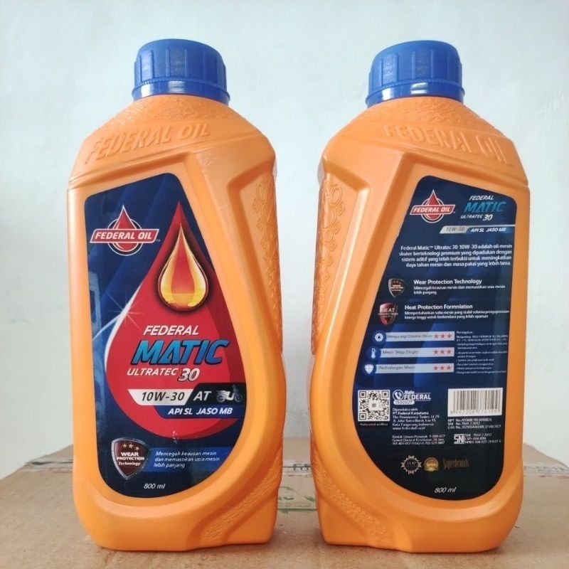 Oli federal Orange Oli Federal Matic Isi 800Cc Botol original