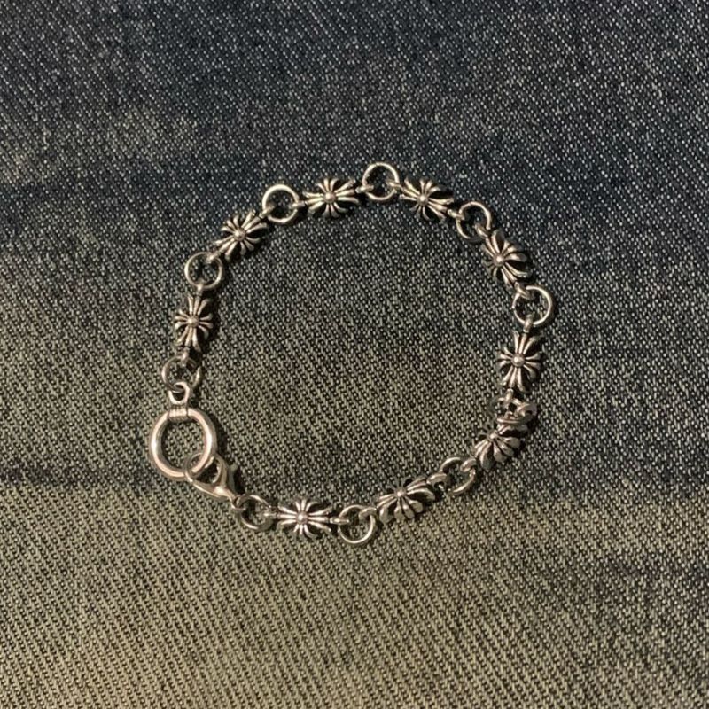 Chrome Hearts Floral Bracelet, Gelang Chrome Hearts