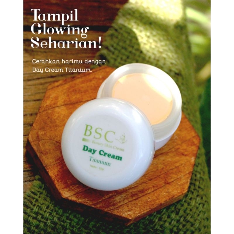 BSC day cream glow matte