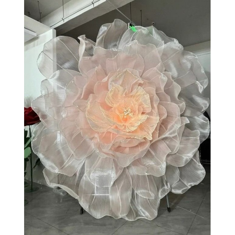 giant flower bunga backdrop bunga organza