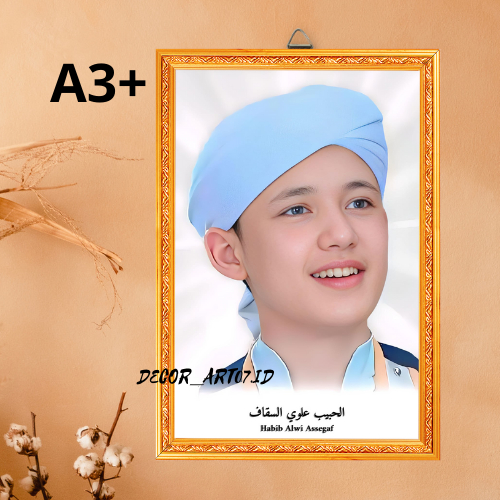 Habib Alwi Assegaf Foto Habib-Ulama/Hiasan Dinding Rumah/Wall Decor/Dekorasi Kamar