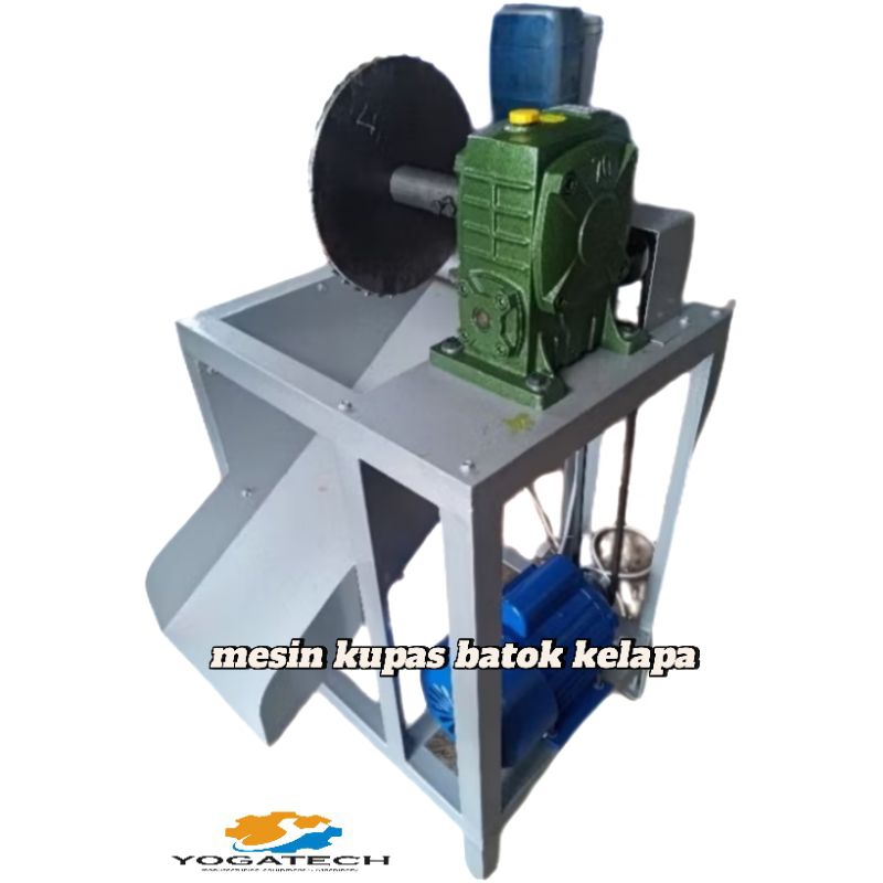 mesin kupas batok kelapa