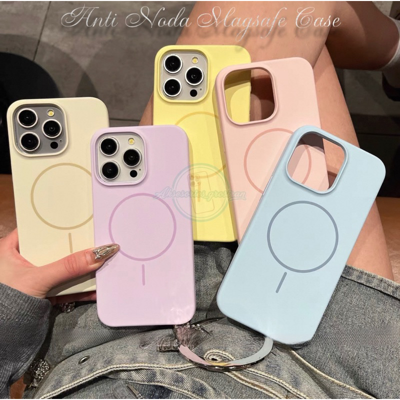 Premium Liquid Silicone Magnetic Case Anti Noda For iPhone 11 12 13 14 15 16 17 PRO MAX 14 + 15 + 16