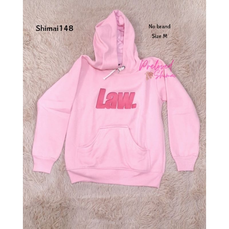 preloved hoodie pink