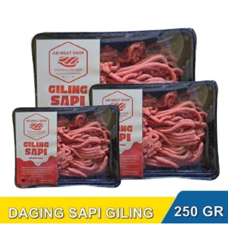 

Daging Sapi Giling 250gr