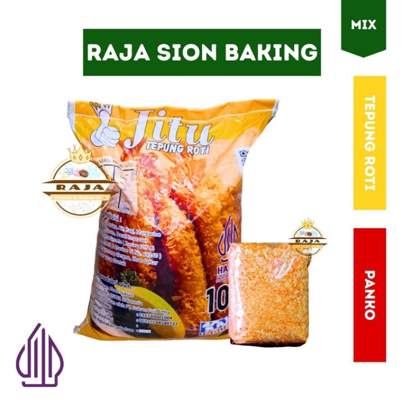 

Tepung Roti 250gr / Tepung Panir / Breadcrumb ( MIX )