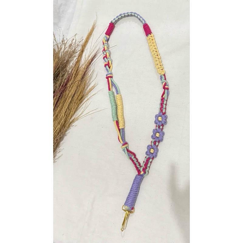

Macrame Lanyard ID Card