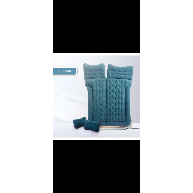 KASUR MOBIL TIUP MATRAS CAMPING MOBIL TIUP BARIS 3 BESAR GRATIS POMPA BALON