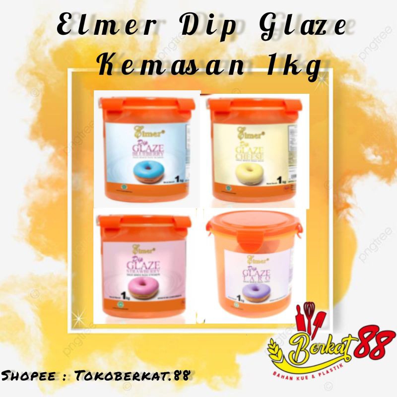 

ELMER DIP GLAZE KEMASAN 1KG