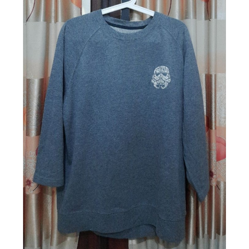 crewneck CN dari Spao Colabs Star wars Abu Charcoal