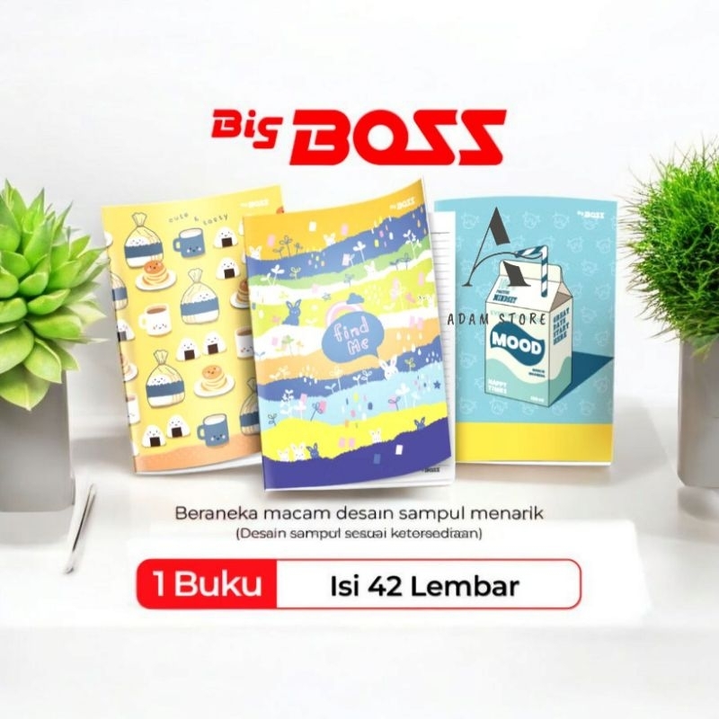 

Bigboss Buku Tulis 42 Lembar