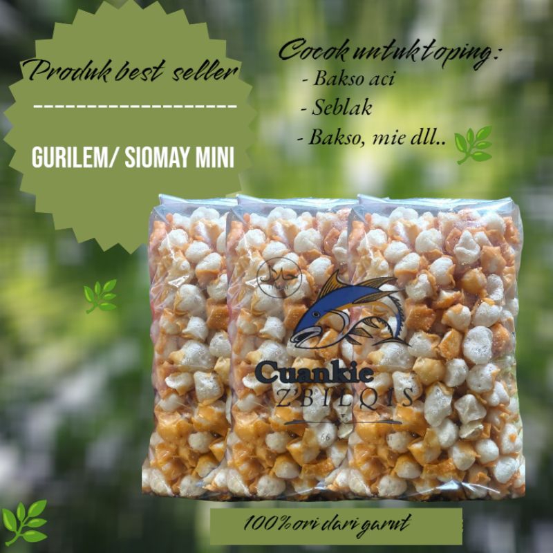 

GURILEM/Siomay mini 2kg free kardus dan Bubble warf