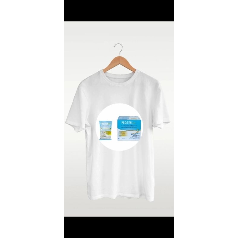 Kaos polos sablon proten gold