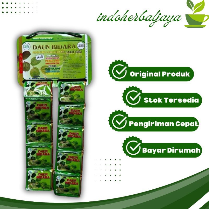 

Kapsul Daun Bidara Original Asli (Asam Urat)