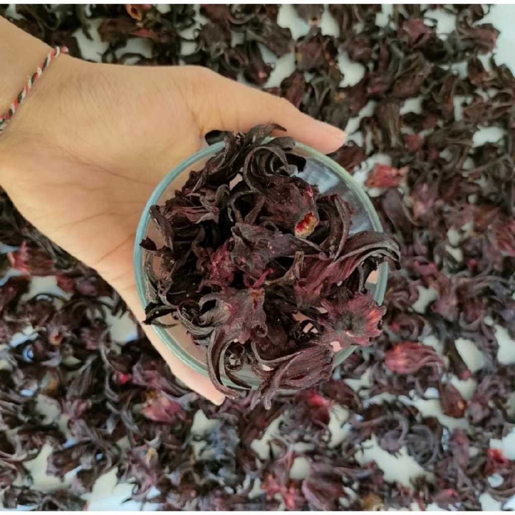 

ROSELLA UNGU KEMASAN 500 GRAM