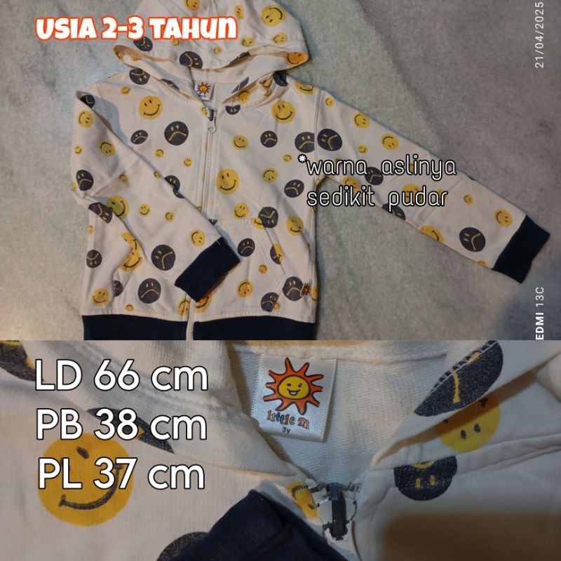 PRELOVE | Jaket Anak Little M Second | Usia 2-3 Tahun ~ JKT6
