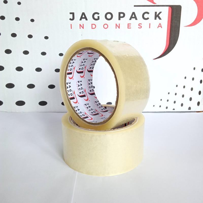 

Lakban Jago Tape 45MM 80Yard Bening/Coklat