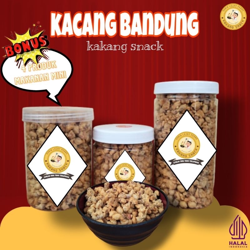 

KACANG BANDUNG/ KACANG GORENG BANDUNG/ ENAK/ RENYAH/ HALAL