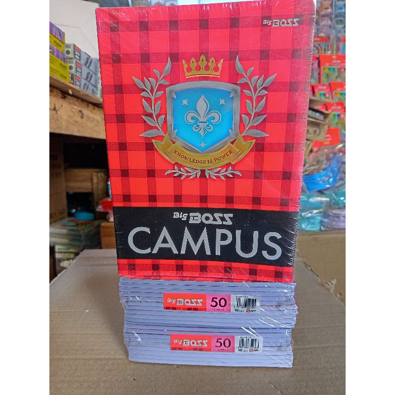 

BUKU TULIS BIG BOSS ISI 50 LEMBAR 10 PCS BERKUALITAS