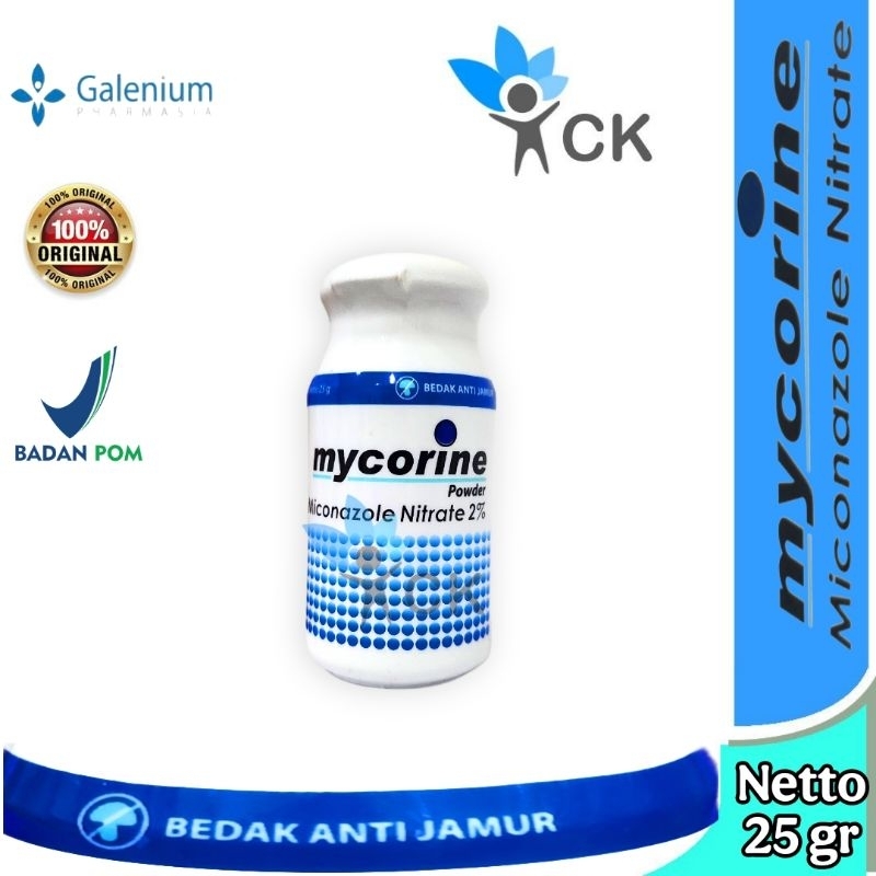 MYCORINE BEDAK 25 GR bedak anti jamur