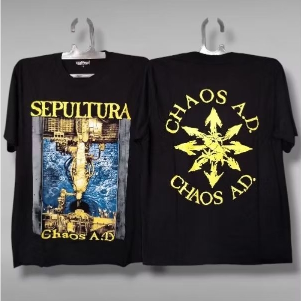 kaos SEPULTURA |built up 24s tanpa jahitan samping |the mainstream