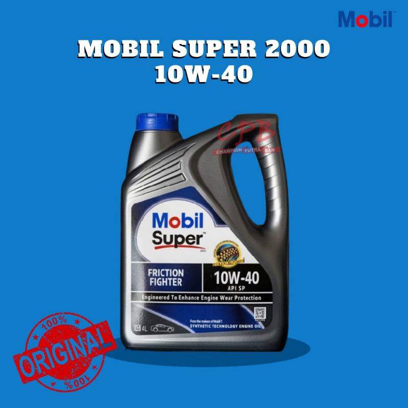 OLI MOBIL SUPER 2000 10W-40 4LT