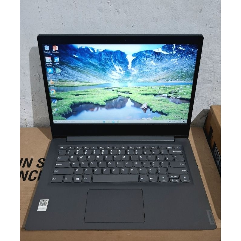 Laptop Lenovo Ideapad V14-ADAAmd 3020e Setara I3 gen 10 Ram 8 SSD 256 Slim Seri Muda