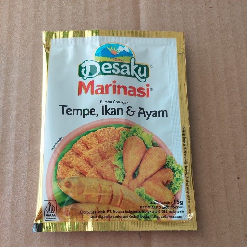 

Desaku Bumbu Marinasi 15 gr Per 1 Renteng