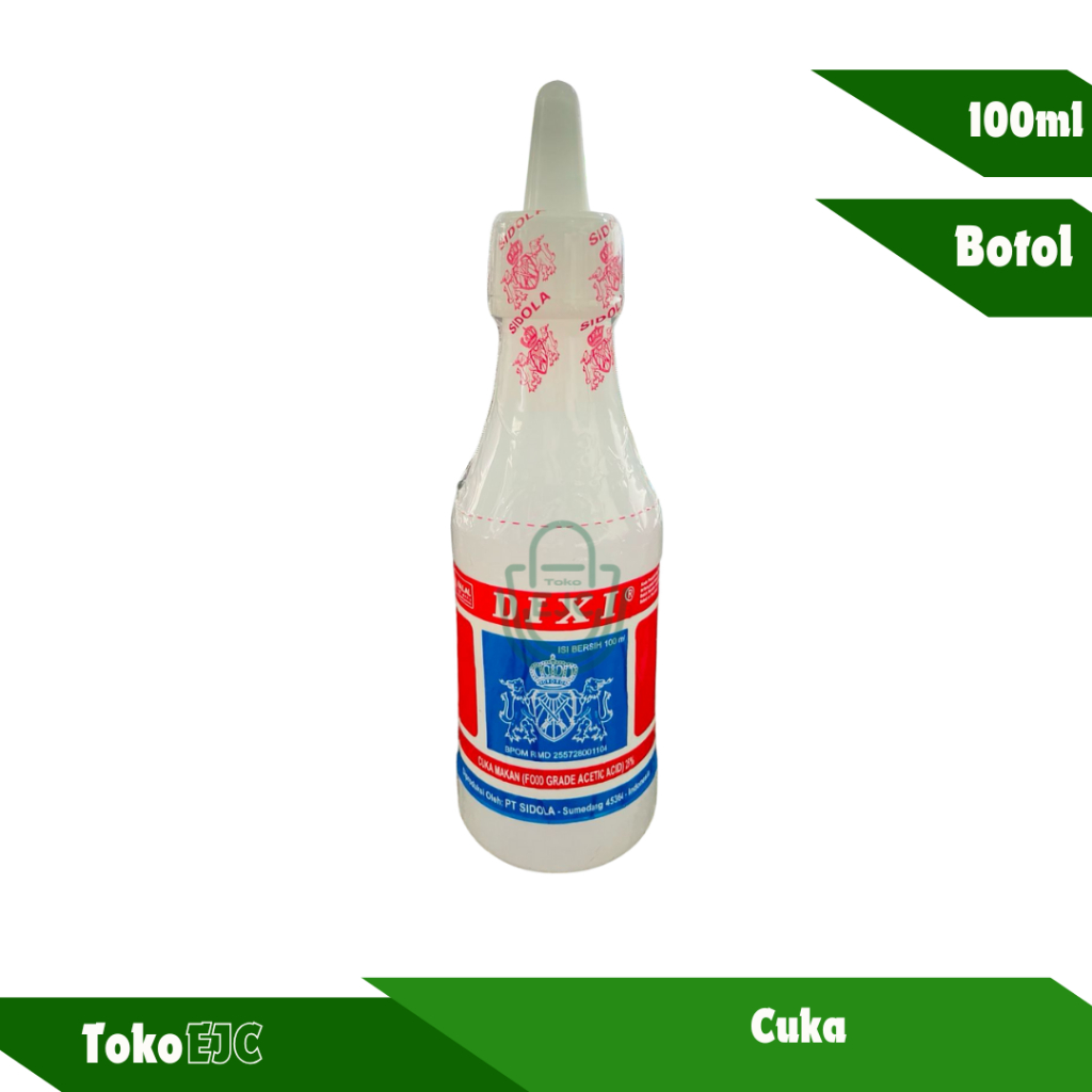 

Dixi cuka makan botol 100ml