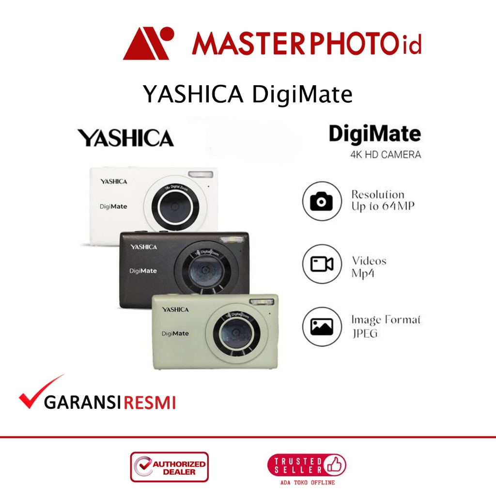 Yashica DigiMate Compact Digital Camera