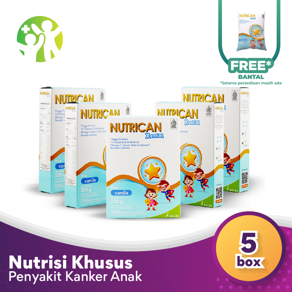 

Bundle Nutrican Xential - Nutrisi Khusus Pasien Kanker Anak Vanila