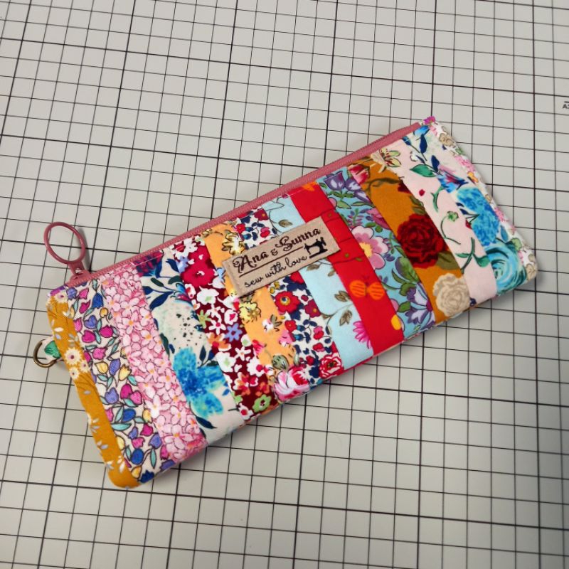 

Tempat Pensil Patchwork | Dompet Pensil