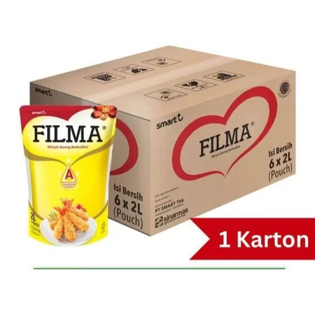 

Minyak Goreng Filma 2 Liter 1 Dus isi 6 Pcs - [ GALERI STORE 102 ]
