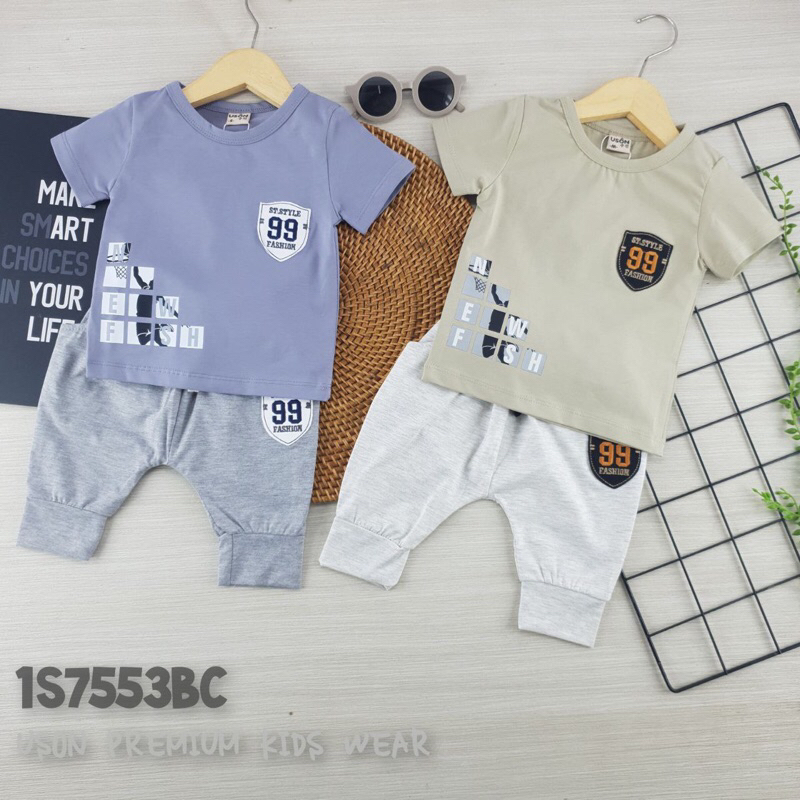 Uson Stk 7/8 Pls8 / Uson Setelan Anak / Setelan Anak Laki-Laki / Baju Anak Cowok / Setelan Anak Keki