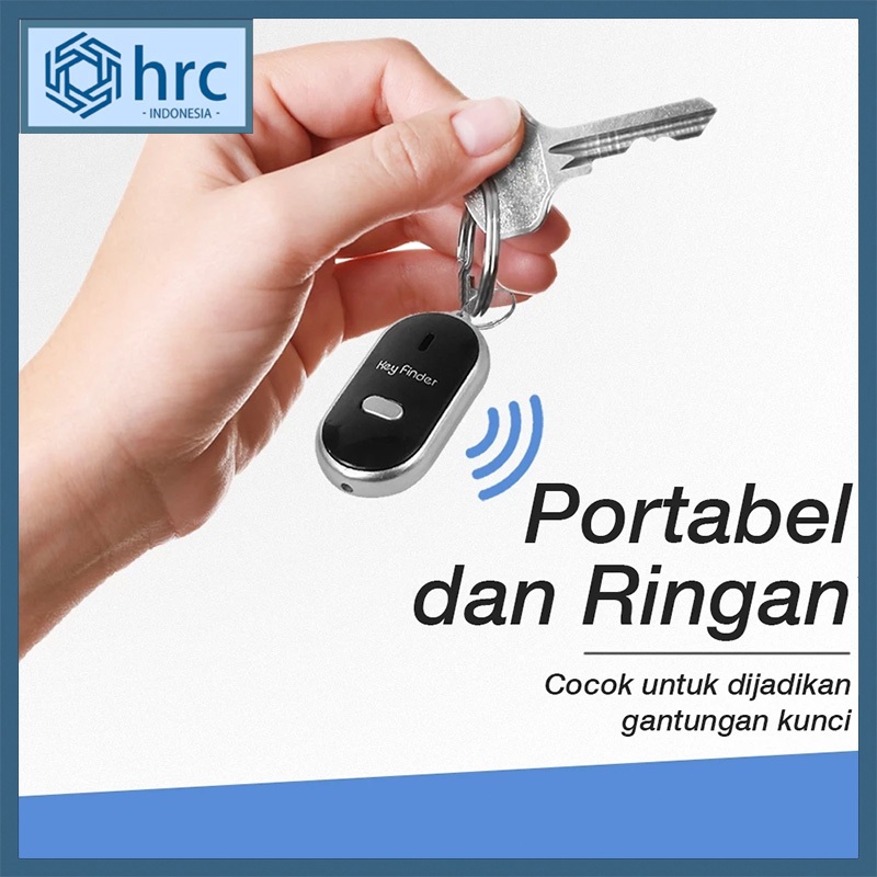 Gantungan Kunci Siul Anti Hilang Keyfinder Voice Induction LED - / Keychain Key Finder / Gantungan K
