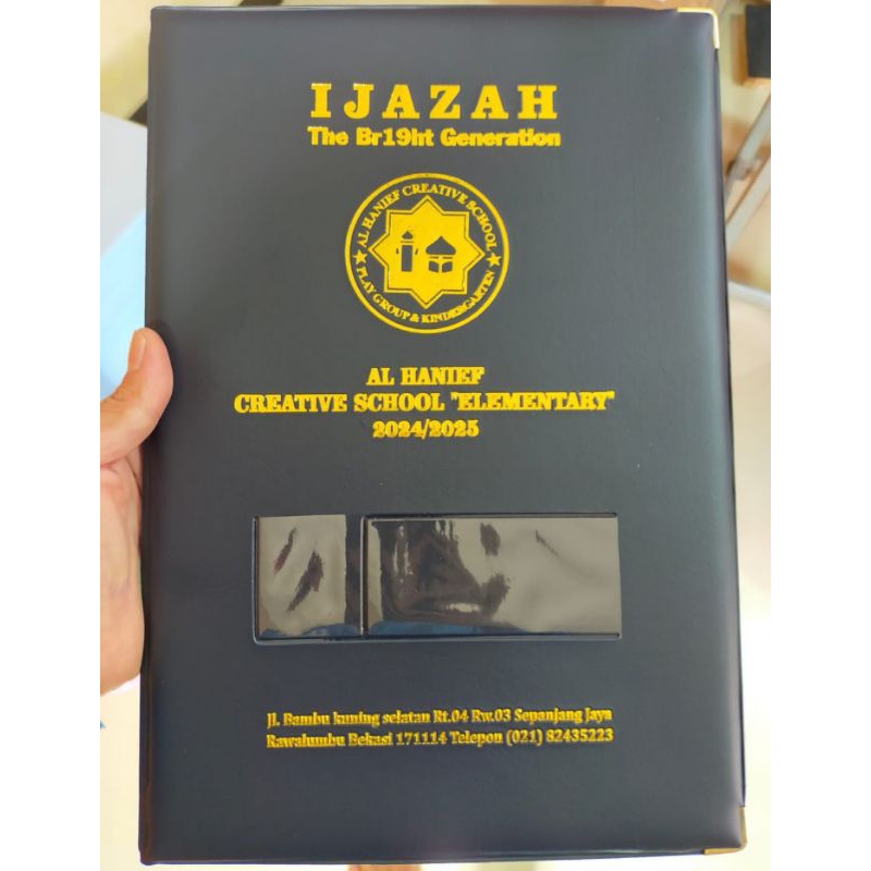 

MAP IJAZAH DAN SAMPUL RAPORT ISI 10 LEMBAR + SIKU