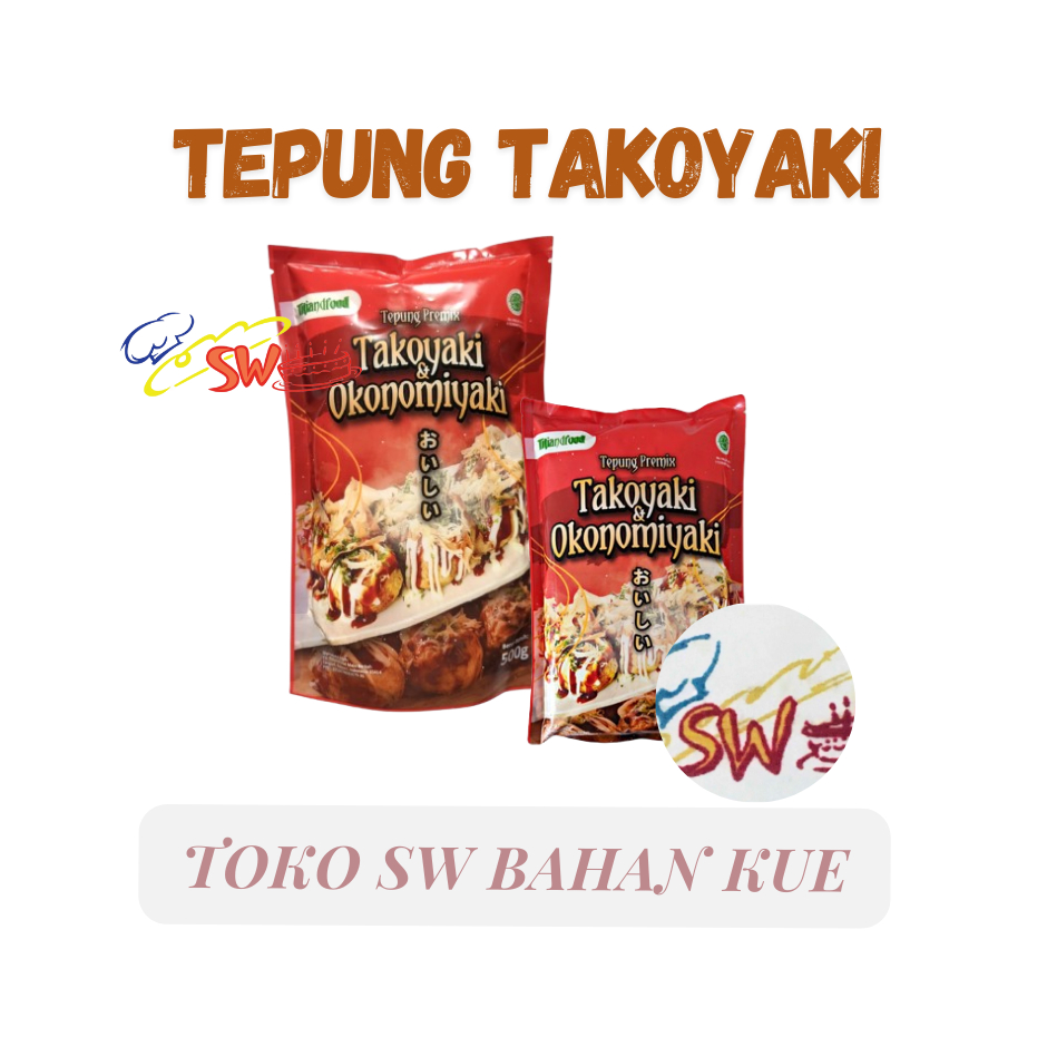 

TEPUNG PREMIX TAKOYAKI 500 GR | 1 KG