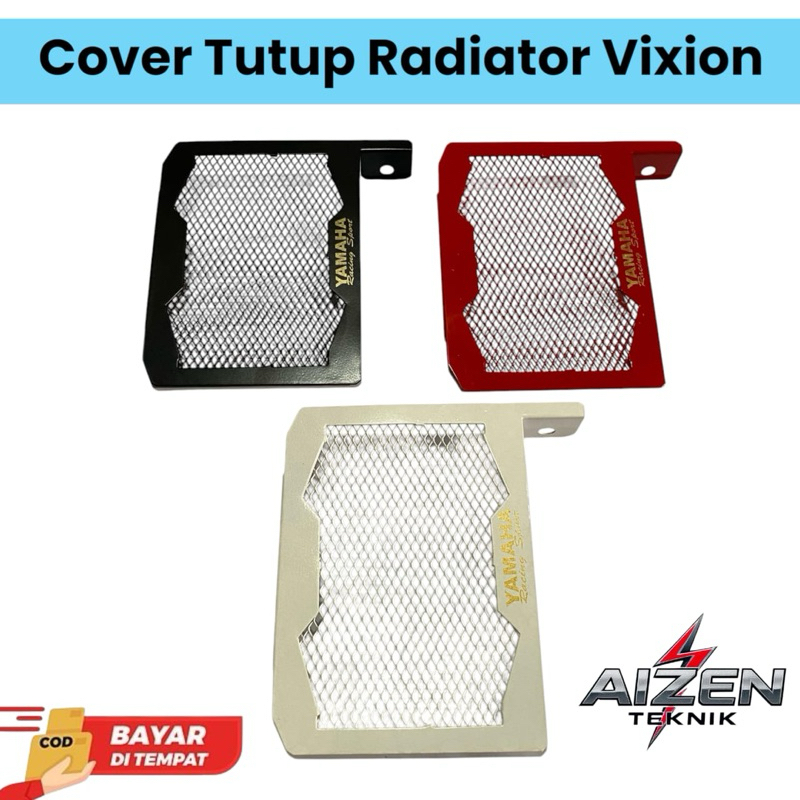 Cover Tutup Radiator Vixion / Tutup Radiator Yamaha Vixion Old | NVA | NVL | Vixion New