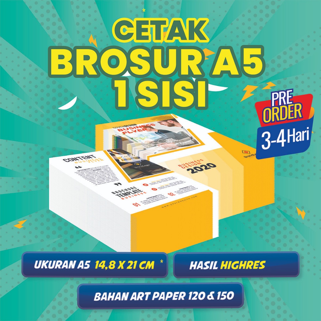 

CETAK BROSUR A5 1 SISI HIGH REST