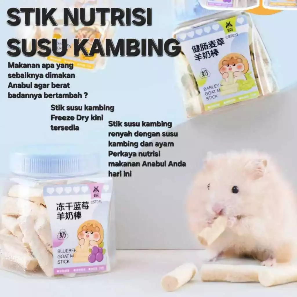 

(The Bool's) 1 botol- Stik Nutrisi Susu Kambing