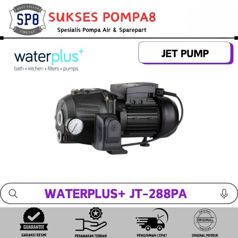 Pompa Air WATERPLUS+ JT-288PA (NT) Otomatis / Pompa Jet Pump