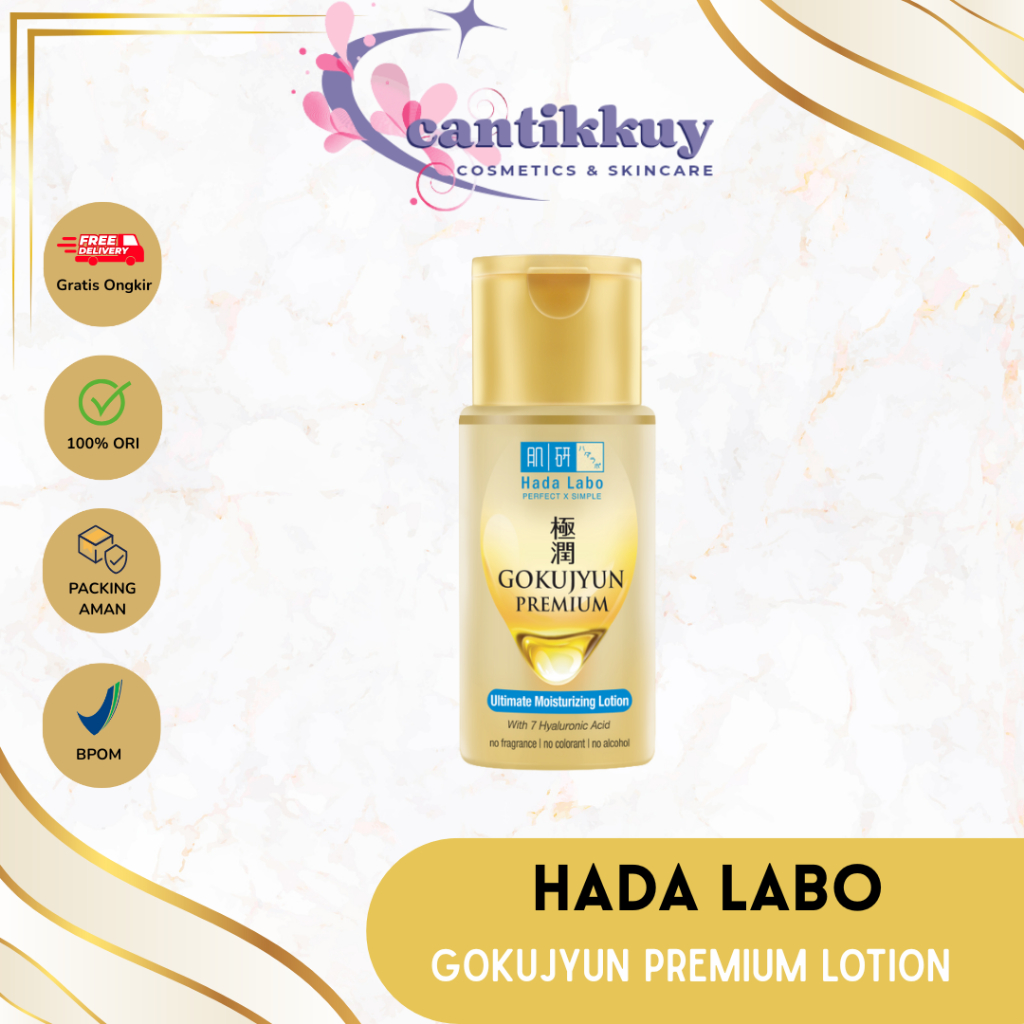 ✨cantikkuy✨ HADA LABO Gokujyun Premium Ultimate Moisturizing Lotion 100ml - Toner Hydrating Melembab