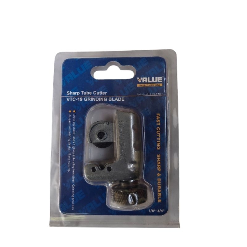 

VALUE Mini Tube Cutter VALUE VTC-19 Pemotong Pipa 1/8"–3/4