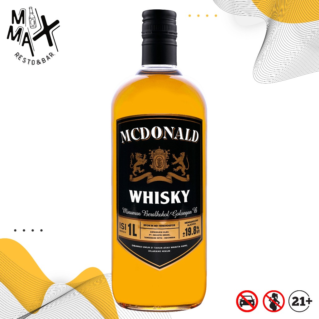 McDonald Whisky Absolute 1000 ml